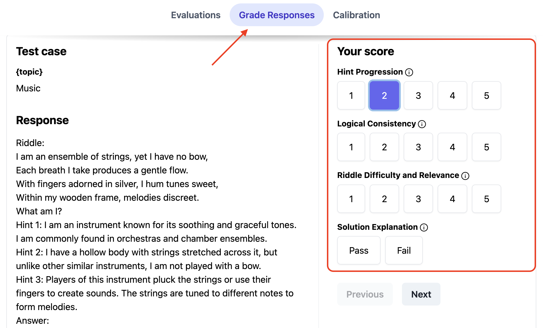 Grade Scores Flow